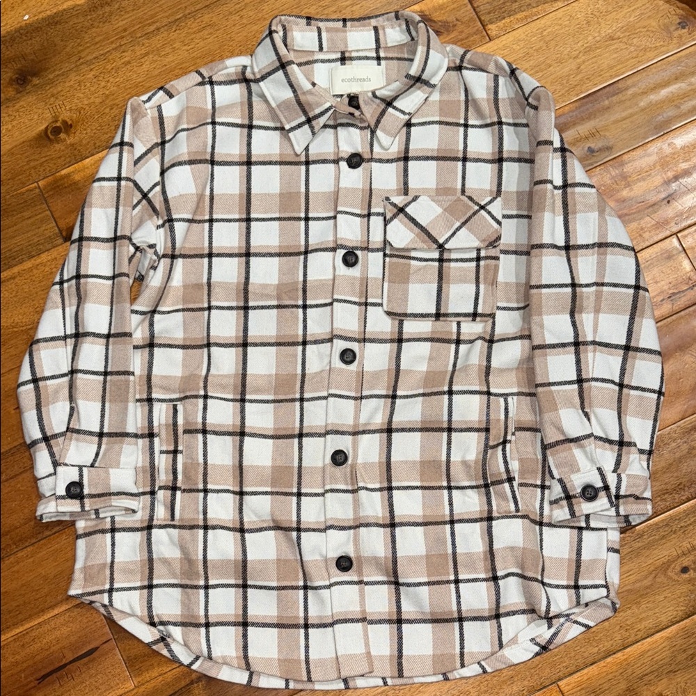 EcoThreads oversized Flannel